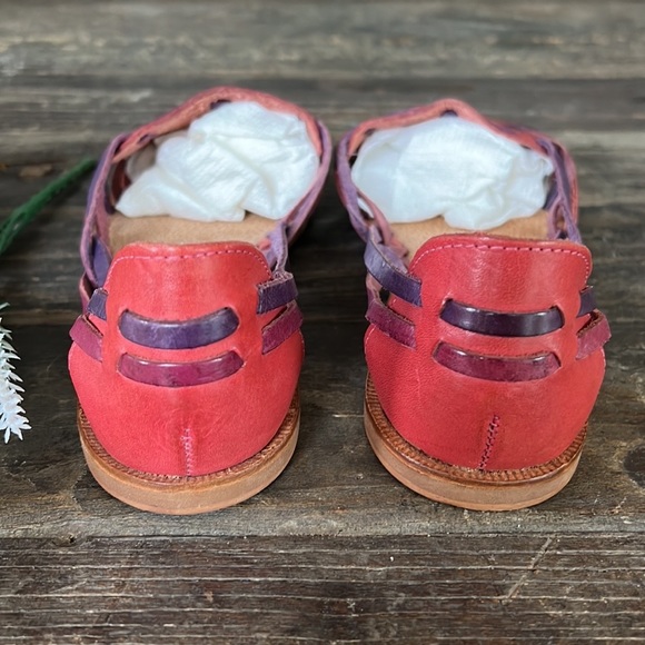 ❌SOLD OUT❌ VINTAGE leather sandals from Brazil - NEW - size 8 & 8.5 - Picture 4 of 8